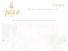 Tablet Screenshot of frostitcakery.com